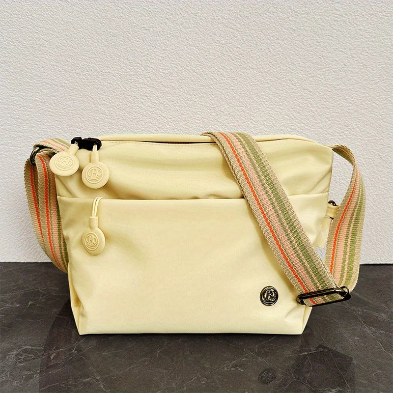 Chic Ultra-light Nylon Crossbody Bags for Women, Designer Bag-Lightweight, Zipper Closure, Adjustable Wide Strap, Cotton Lining