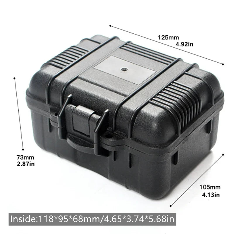 Tool Box Plastic Toolbox Waterproof Hard Case rigid Case with Foam Tool boxes Equipment toolkit Portable Toolbox for mechanics