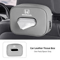 Leather Car Tissue Box Holder Rear Seat Storage Bag for Honda Civic Fit Jazz Accord Pilot CRV Odyssey Passport City Shuttle HRV