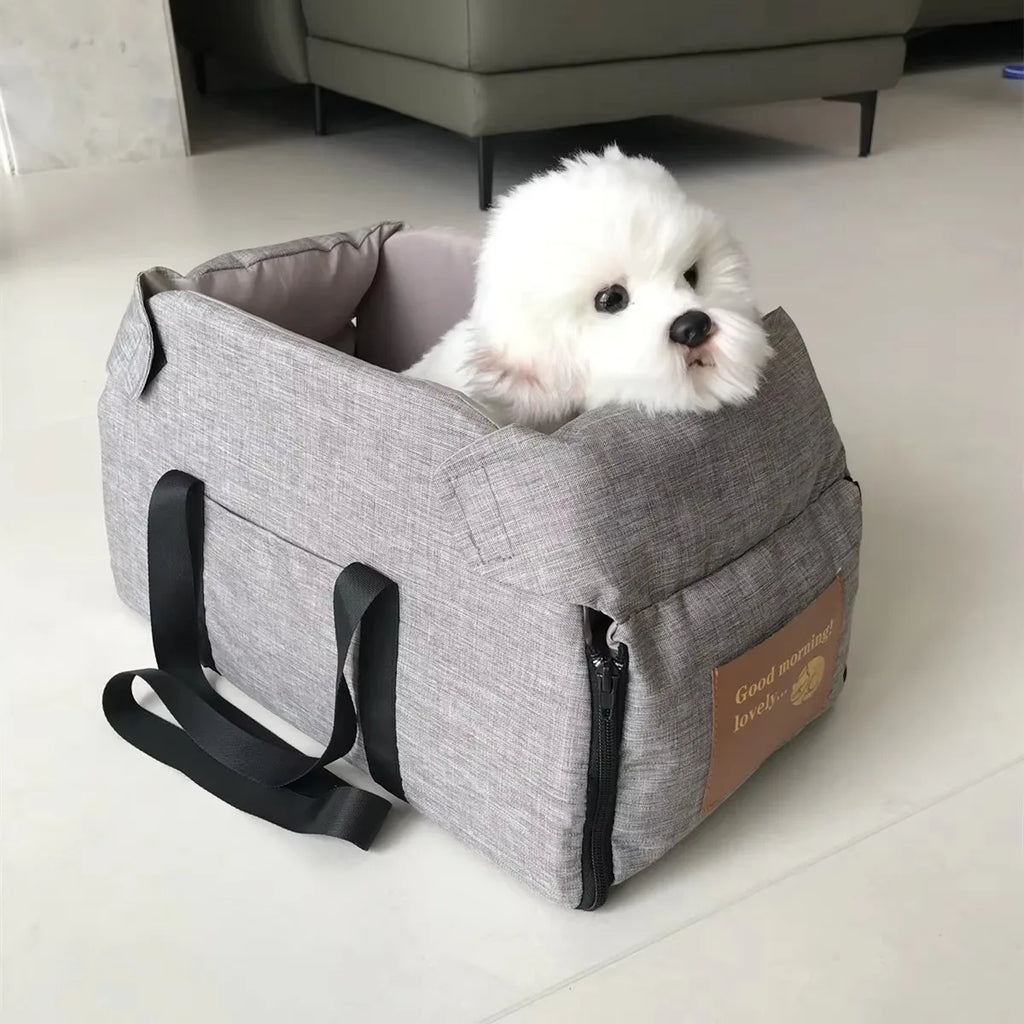 Portable Pet Car Seat Central Safety Travel Cat Dog Bed Transport Dog Carrier Protector Dog Bags, For Medium/Small Dogs Cat