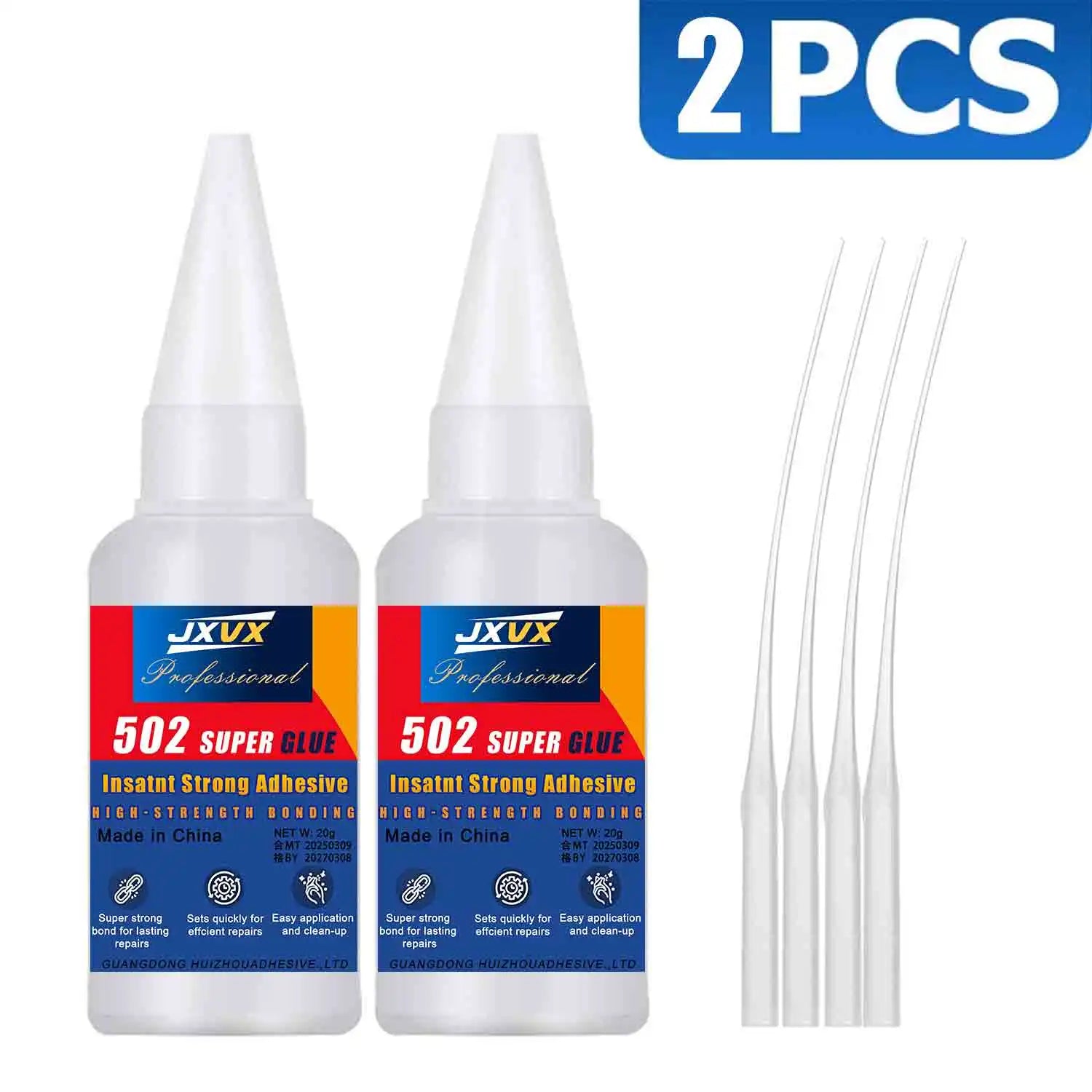 20 g instant-hardening 5S cyanoacrylic superglue-for cars, rubber, wood, metal (1-5 pieces)