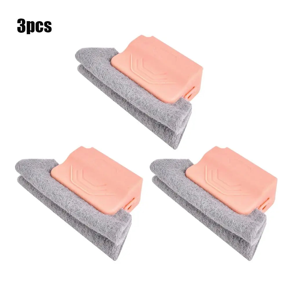 Car Window Track Cleaning Brush Balcony Window Groove Cleaning Brush Tools Sliding Door Track Crevice Household Clean Tool