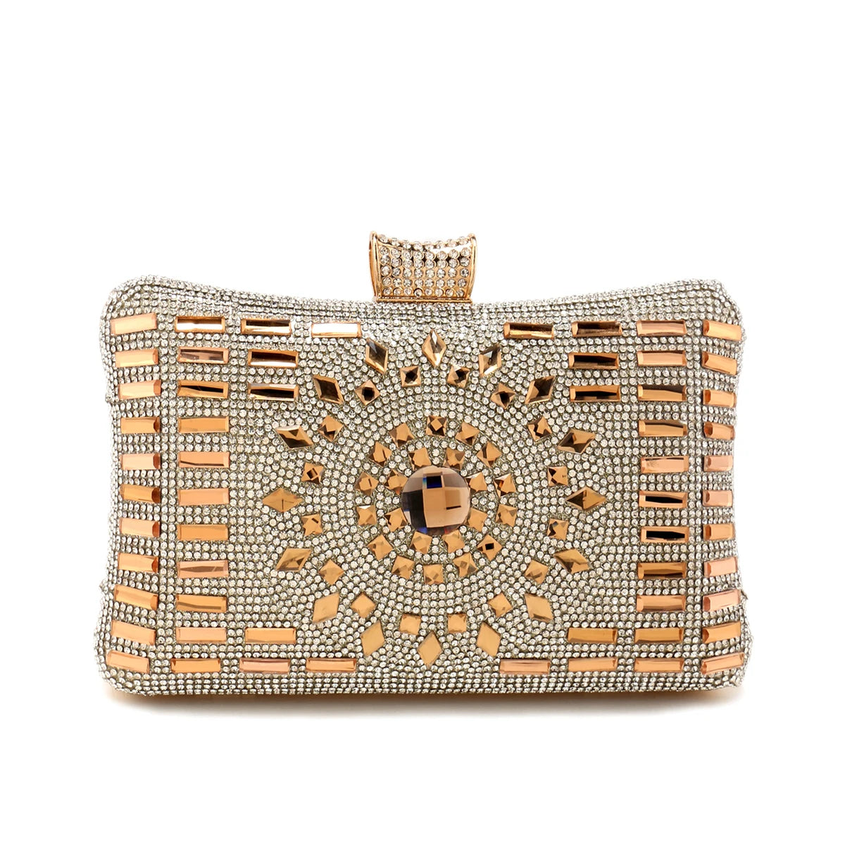 Acrylic Women Evening Bag Diamonds Purse Handbags Chain Shoulder Wedding Party Evening Clutches Messenger Bag Christmas