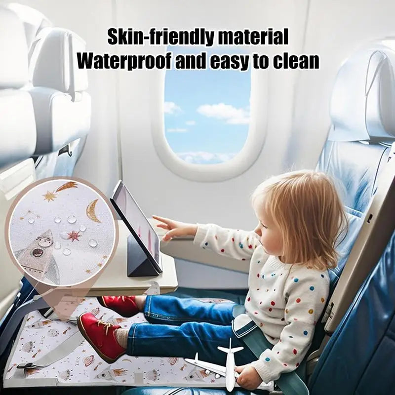 Airplane Bed For Toddler Portable Comfortable Toddler Travel Bed Baby Hammock For Sleeping Travel Vacation Festival Outdoor