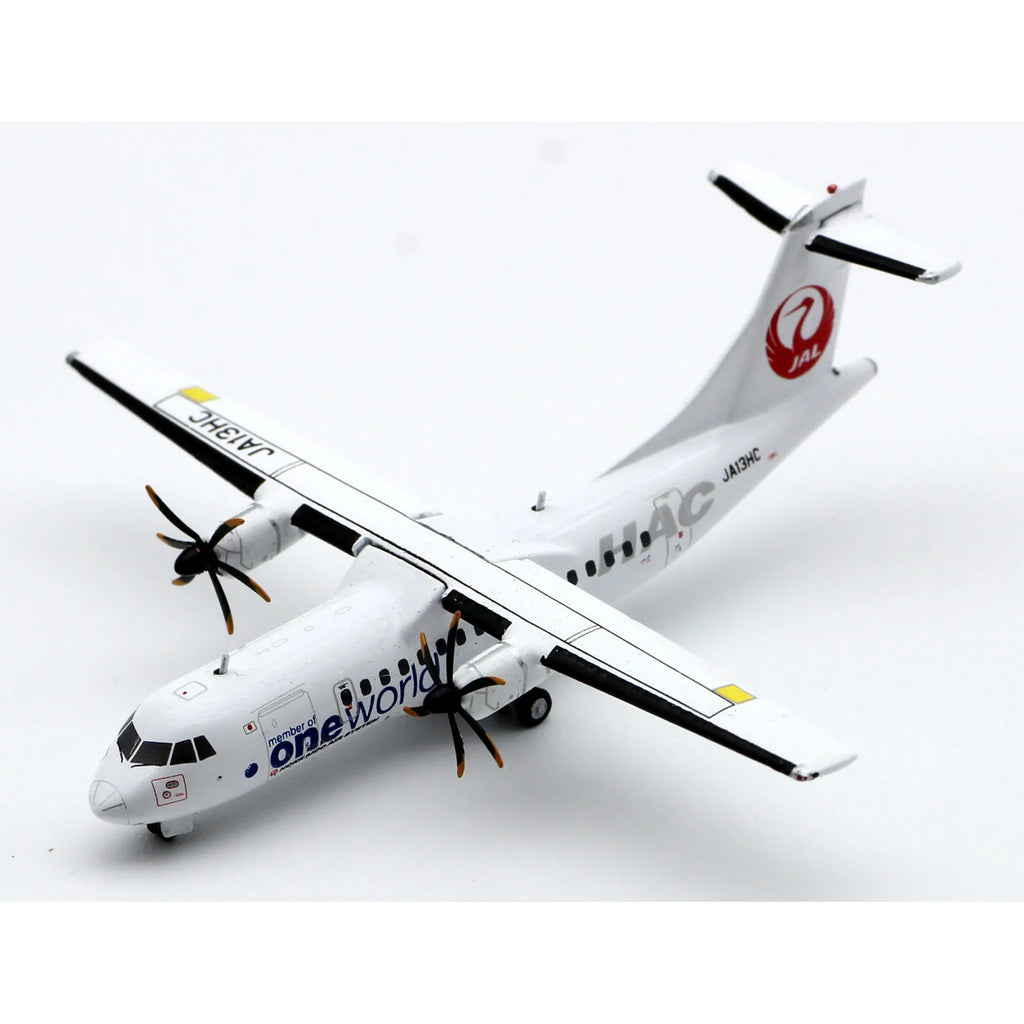 EW4AT4004 Alloy Collectible Plane Gift JC Wings 1:400 Hokkaido Air System “Oneworld” ATR42-600 Diecast Aircraft Model JA13HC