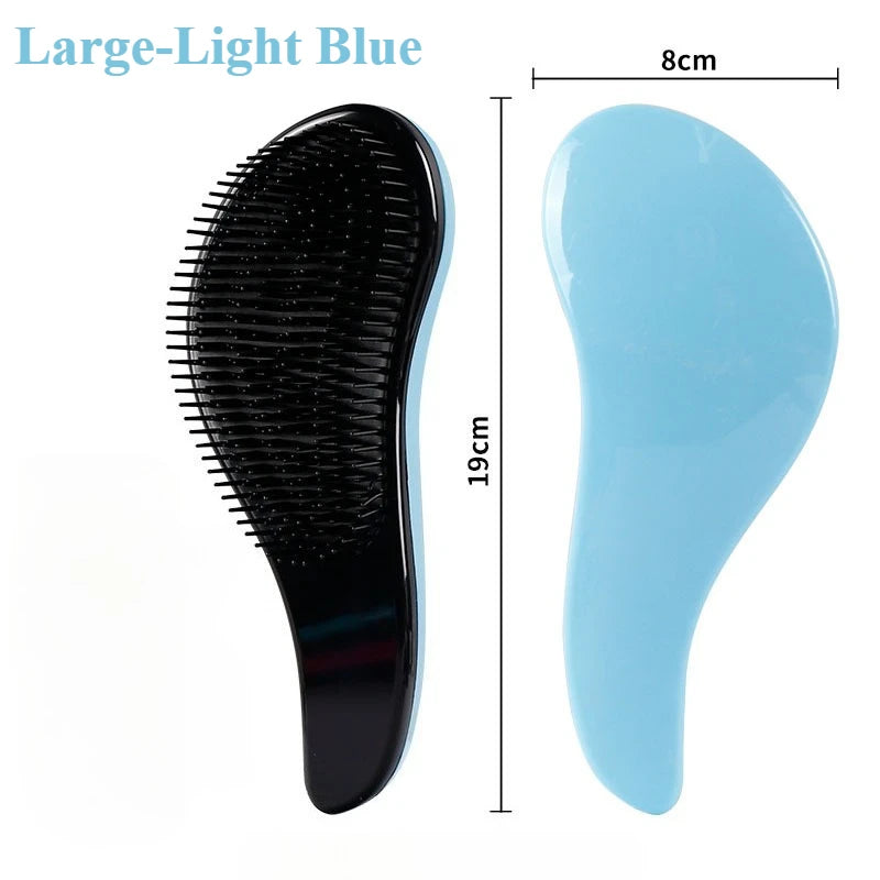 Magic Hairbrush Anti-Tangling Curly Hair Comb Scalp Massage Anti-static Grooming Smooth Soft Brush Wig Salon Hair Styling Tools