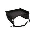 Foldable Car Seat Travel Tray Portable Car Interior Safety Seat Play Table with Storage Pockets For Kids Dining Drawing Organize