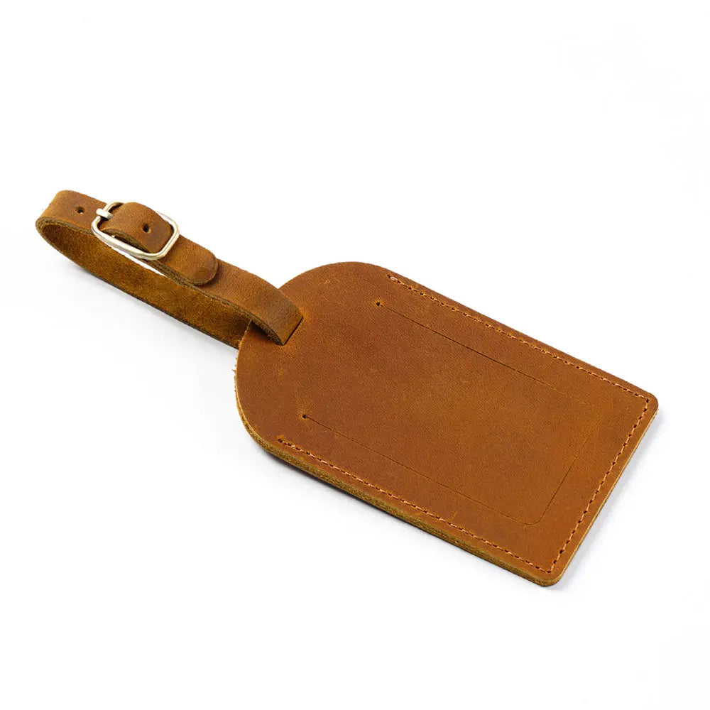 Customized Name, Top Layer Cowhide Plane Boarding Pass, Creative Suitcase Tag, Checked Boarding Leather Luggage Tag