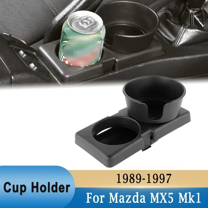 Cup Holder For Mazda MX5 Mk1 1989-1997 (Only Left Hand Driving) MXV1170Z Replacement Bottle Bracket Drinks Phone Storage
