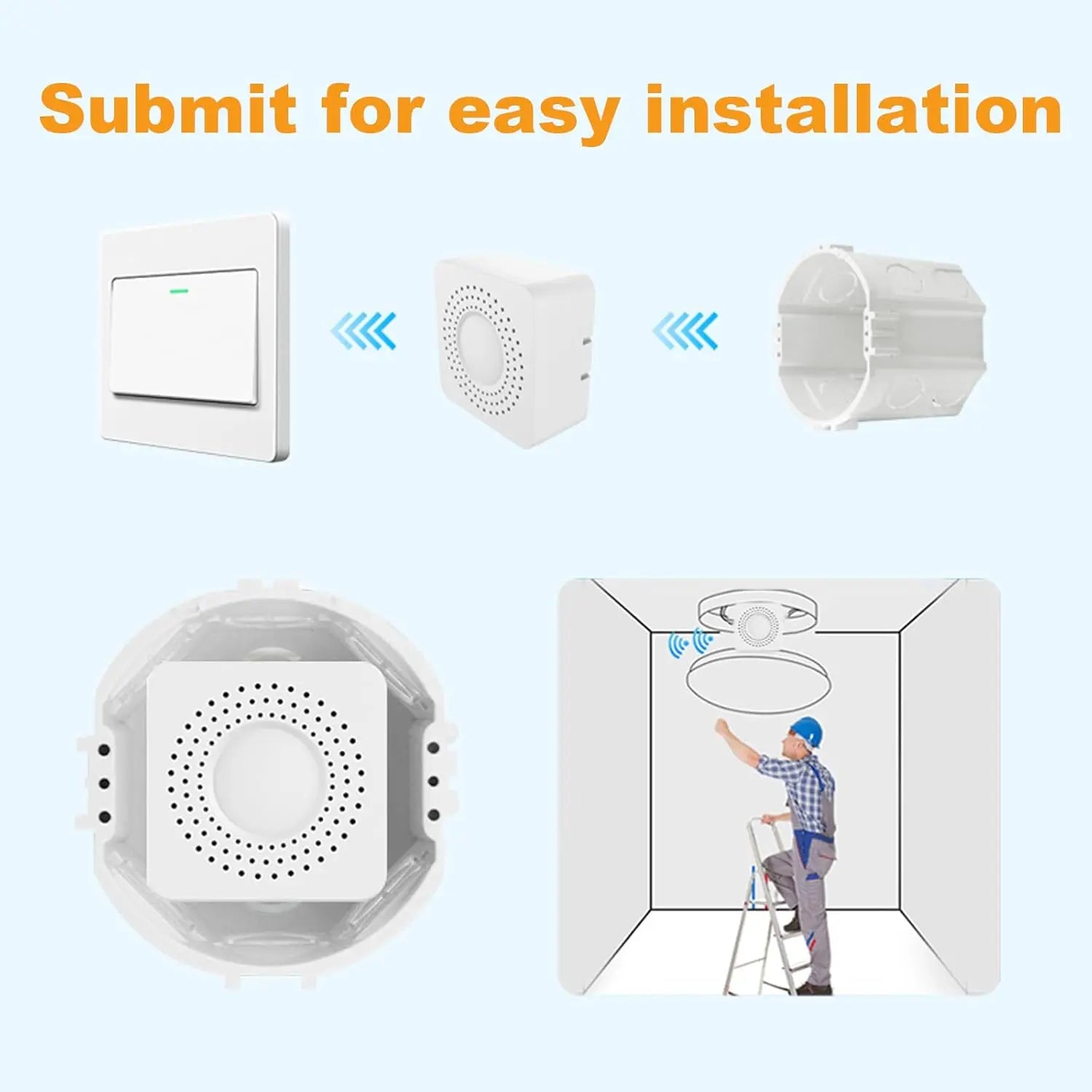 Matter WiFi Smart Switch 16A Smart Home Light Switch Relay Module Voice Control Work with Alexa Google Homekit Tuya Smartlife