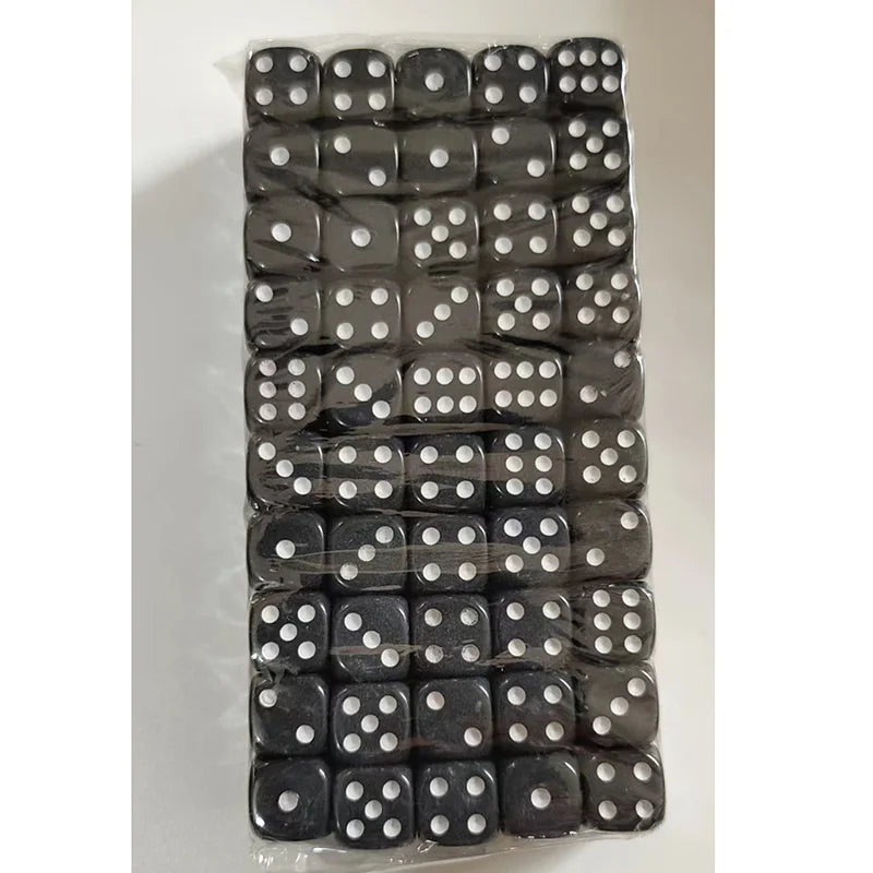 20 Pieces Point Dice Puzzle Game  6 Sided Dice DIY Game Accessory Small Size