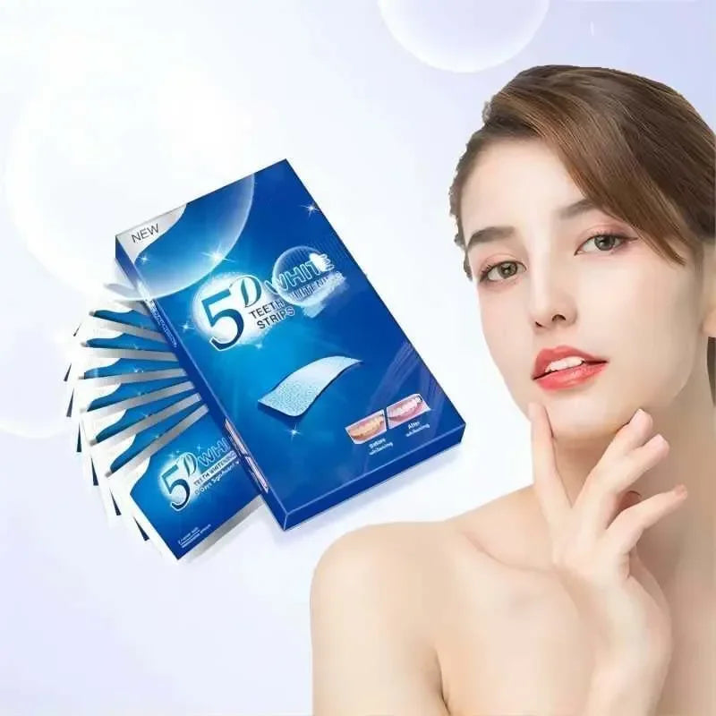 NEW 5D Dental Paste Teeth Bright White Tooth Paste Green Tooth Paste Neutral Tooth Paste 7 Bags And 14 Pieces