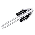 Car Ashtray 3D Metal Car Leaf Board Side Sticker Auto Door Label Body Decorative Blade Decals For Volkswagen VW RLine R T5 ID3 T