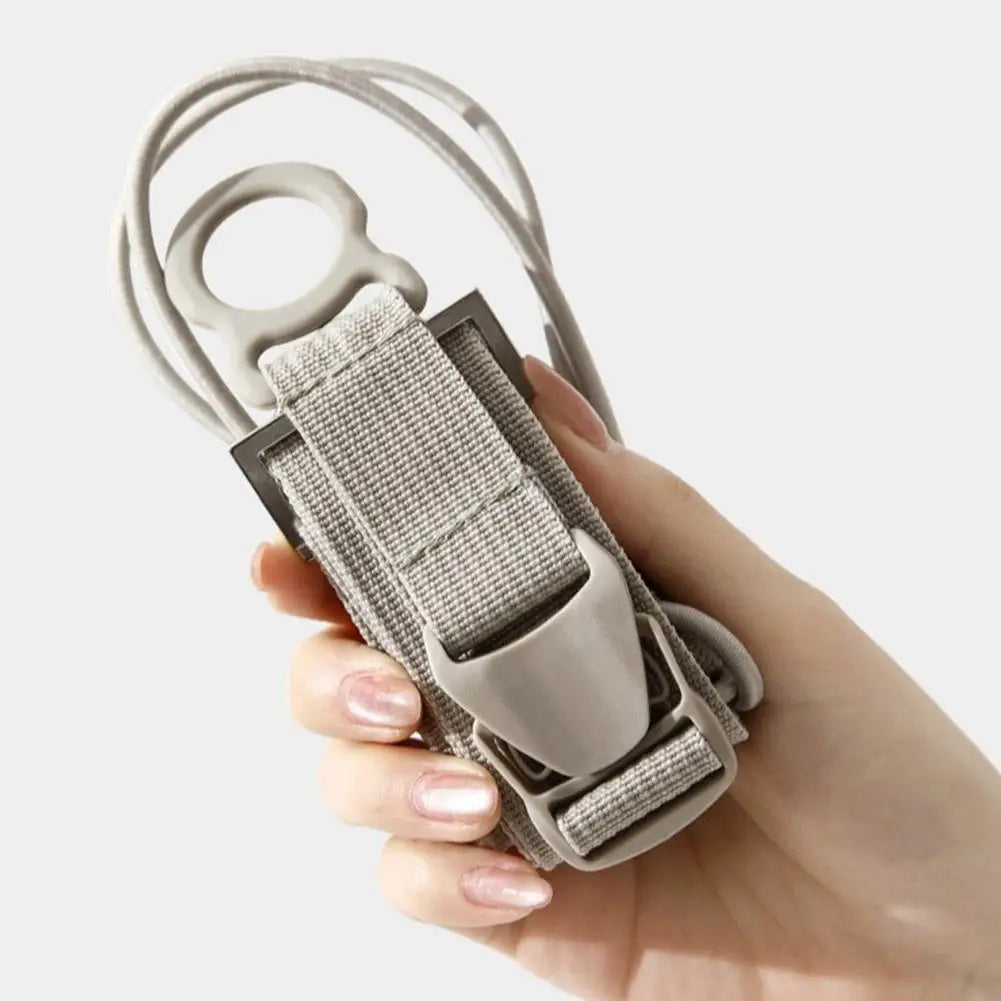 Travel Luggage Strap Add-a-Bag Hook Adjustable Suitcase Belt Portable Baggage Connector for Travel and Business Trip