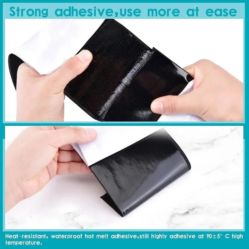 1/3/5M Strong Self-adhesive Fastener Tape Hook and Loop Magic Nylon Sticker Tape Adhesive with Glue Strap for DIY 20MM
