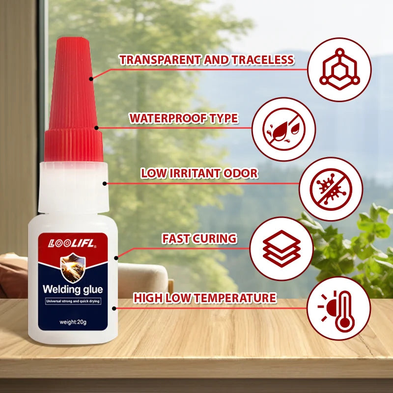 Crafts, Model Glue, Model Adhesive, for DIY Crafts, Models, Miniatures, Scrapbooking, Card Making, Photos, Toys, Decoration, Crystal, Dry Transparent, Anti-Wrinkle, Anti-Cracking