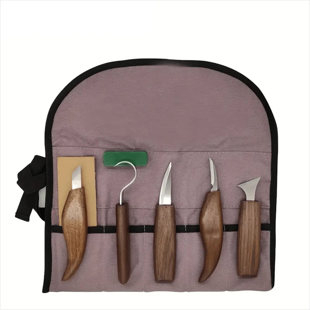 Carving Tool Set, Wood Carving Tools, Wood Carving Hook Knife, Right Hand Bowl and Cup, Suitable for Beginners