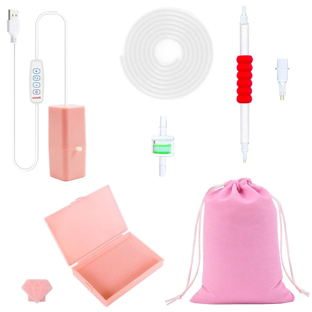 Electric Vacuum Diamond Painting Pen Kits USB Powered Diamond Painting Suction Device for 5D Diamond Painting Tool