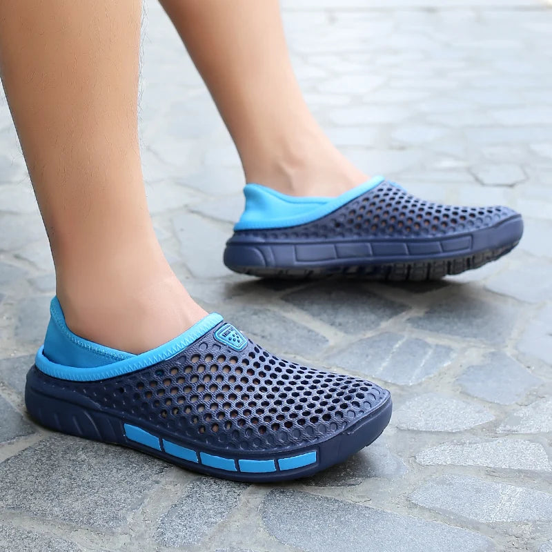 Men's Golf Shoes   Foot Pedal Breathable Mesh Golfing Foot Pedal Driving Shoe Lightweight Golf Shoes for Men