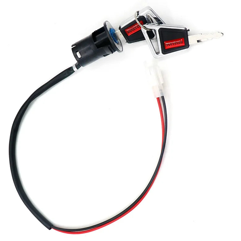 For Citycoco Scooter Power Lock Key Switch Assembly Electric Door Vehicle Starter Switch Power Ignition Switch