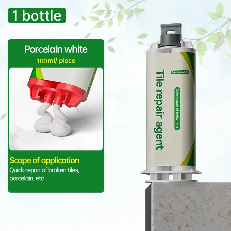 Patch tile cracks ceramic glaze repair agent fast-drying ceramic tile repair agent broken floor tile patch pothole paste