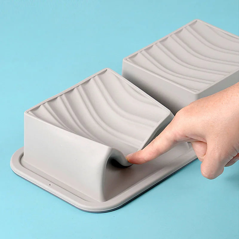 New Freeze Preservation Mold Giant Large Silicone Ice Cube Tray Mold with Lid Food Storage Container Baking Mold Kitchen Tools