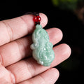 Green Burmese Jadeite Cabbage Pendant Necklace Vintage Luxury Real Jewelry Burmese Jade Gifts for Women Stone Natural Gemstone
