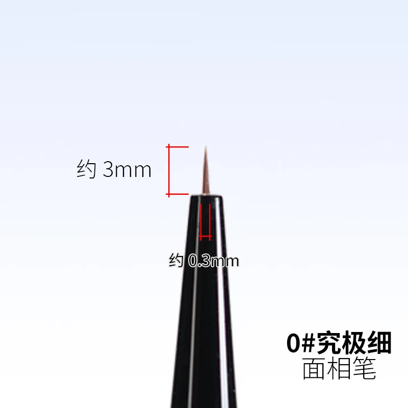 RAYSTUDIO Modeling Brushes Series Fine-point / Liner / Flat / Dry Brush Functional Tool for Model Panel Wash Building Hobby Tool