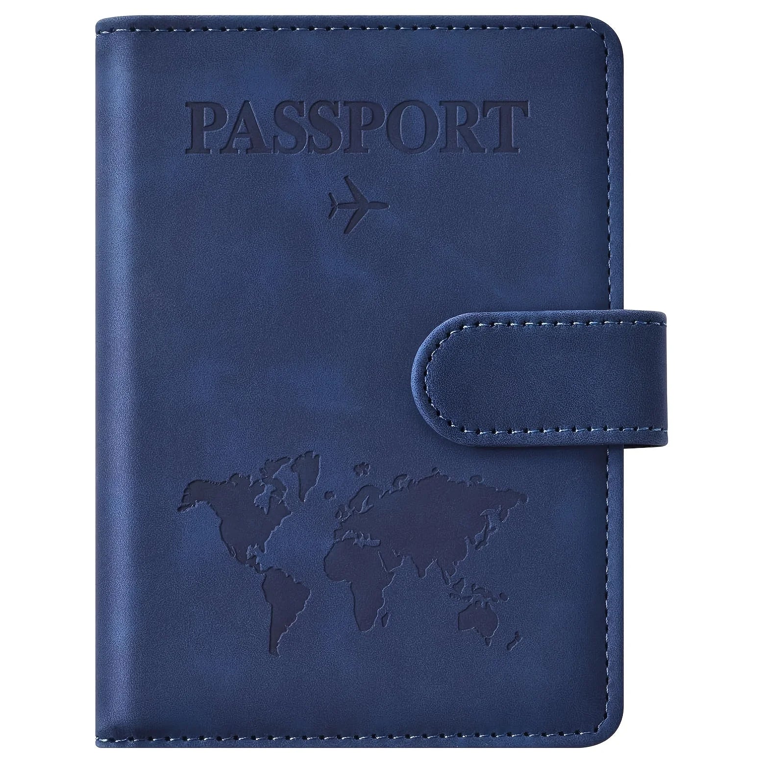 Passport Holder, Passport Cover with Credit Card Slot and Boarding Pass Slot Combo, Passport Wallet Case Book Travel Must Have,