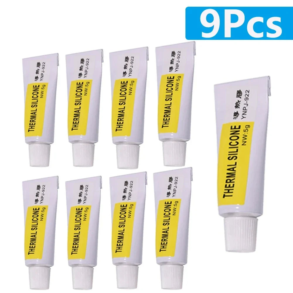 1-12Pcs Thermal Paste Conductive Heatsink Plaster Viscous Adhesive For Chip VGA RAM LED IC Cooler Radiator Cooling Sealers