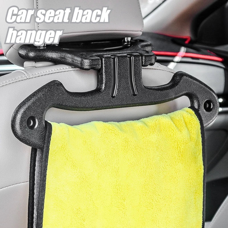 Universal Car Clothes Hanger Car Multi-Functional Car Drying Rack Clothes Rack Seat Back Suit Clothes Hanger Hook