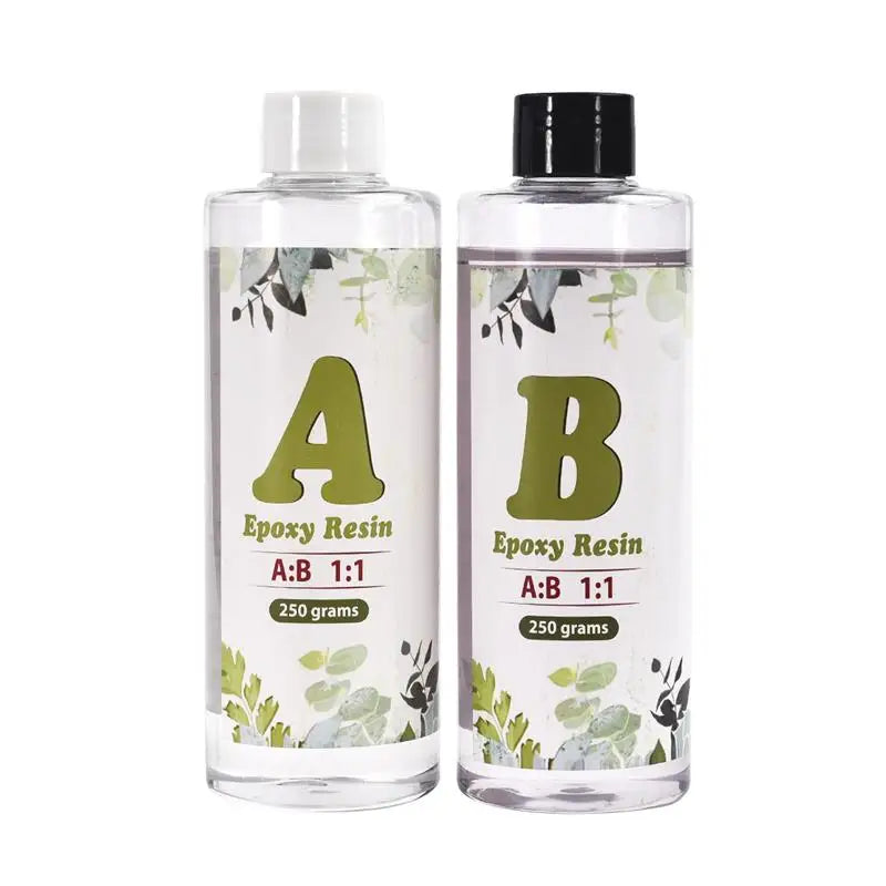 1:1 AB Resin Epoxy Glue High Adhesive Hardener Crystal Gel For DIY Resin Jewelry Making Accessory Gum Intarsia Adhesives Sealers