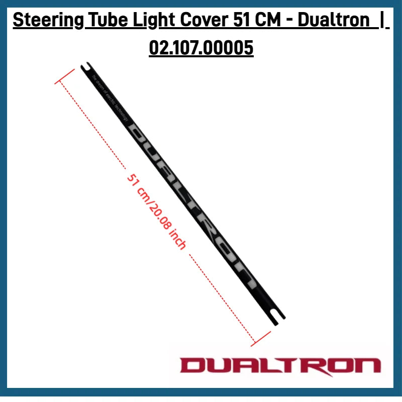 LED Plate Light Cover Steering Tube Light Cover 51 CM for MINIMOTORS Dualtron Mini Spider Ultra2 Electric Scooter
