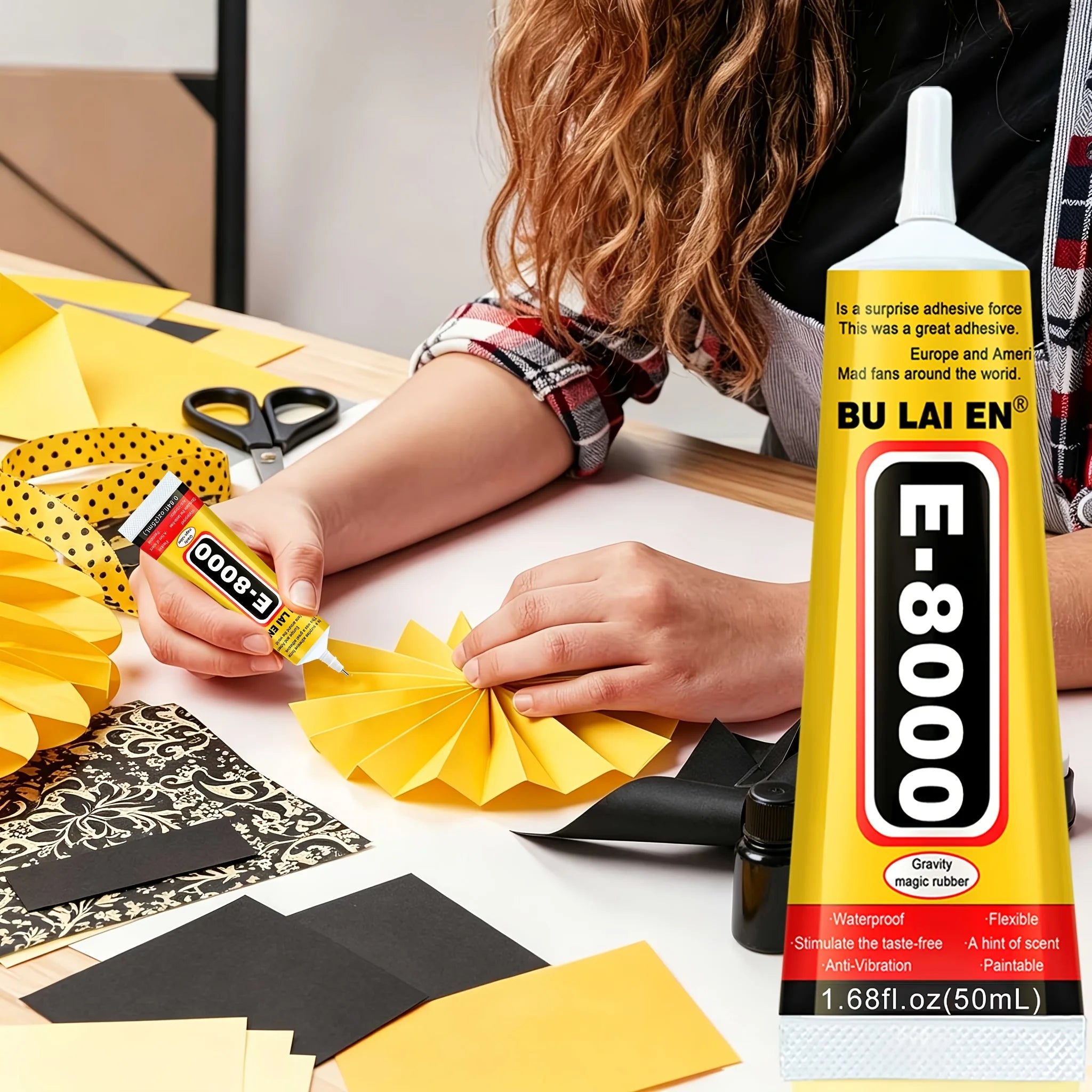 Office Glue (15g/110g) B7000 E8000—Waterproof and transparent adhesive for mobile phones and jewelry