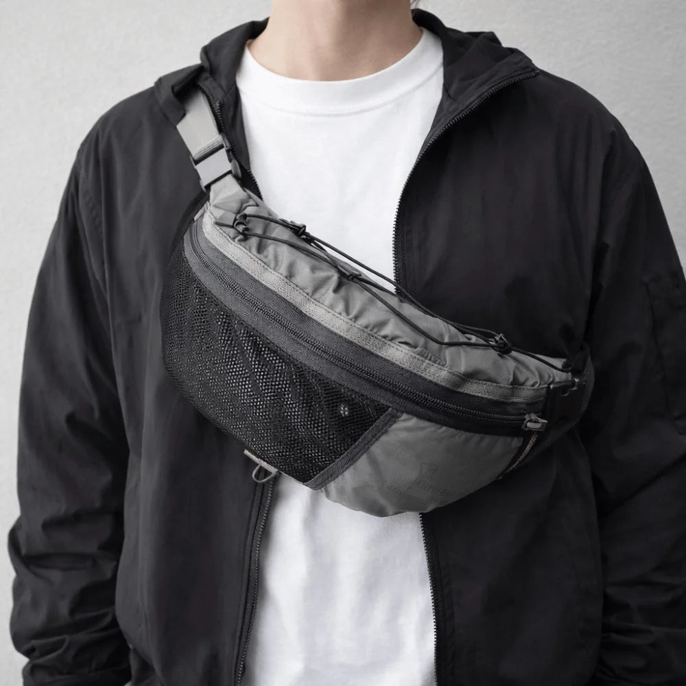 Casual Large Capacity Crossbody Bag Large Storage Stylish Design Fanny Pack Multifunctional Chest Bag Daily Matching