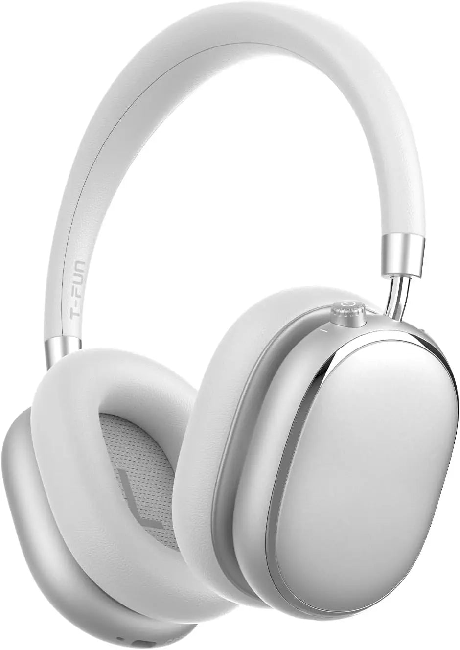 Hybrid Active Noise Cancelling Headphones with Knob Control 65H Playtime Over Ear Headphones Wireless Bluetooth 6.0 Hi-Res Audio