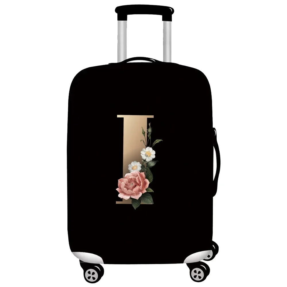Luggage Protective Cover Travel Accessories Suitcase Dust Wear-resistant Gold Letter Series Protective Case 2026 Fashion
