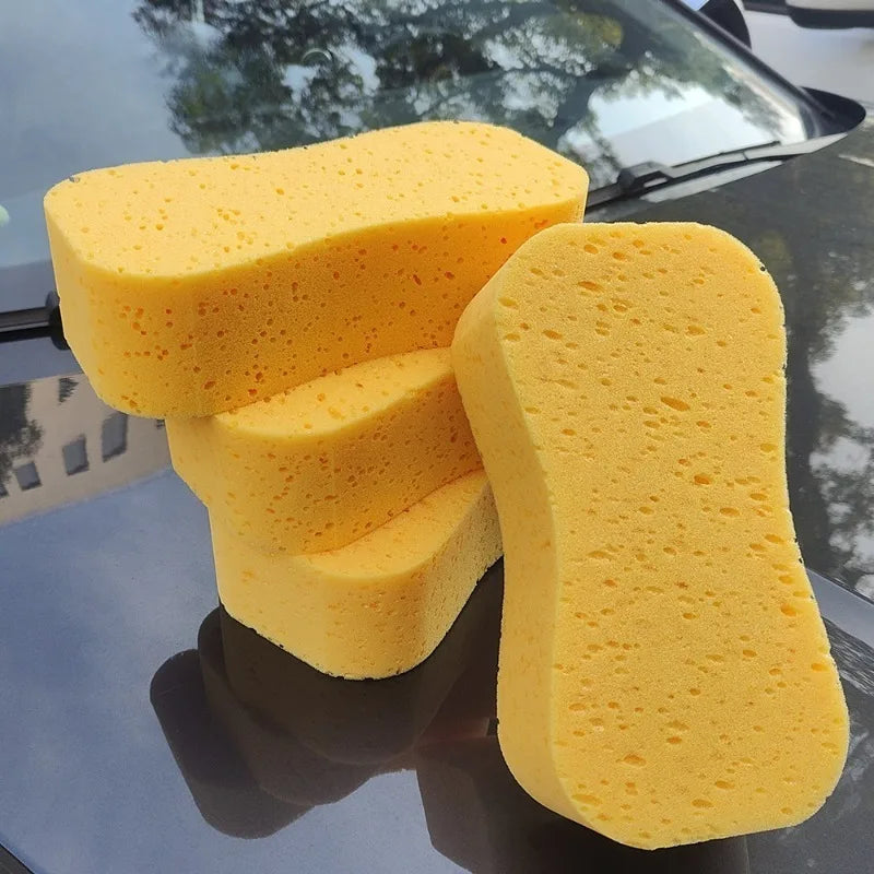 High Density Absorbent Sea Cotton 8 Words Car Wash Sponge Wipe Car Eight Words Sponge Block Car Cleaning Supplies Car Wash Tools