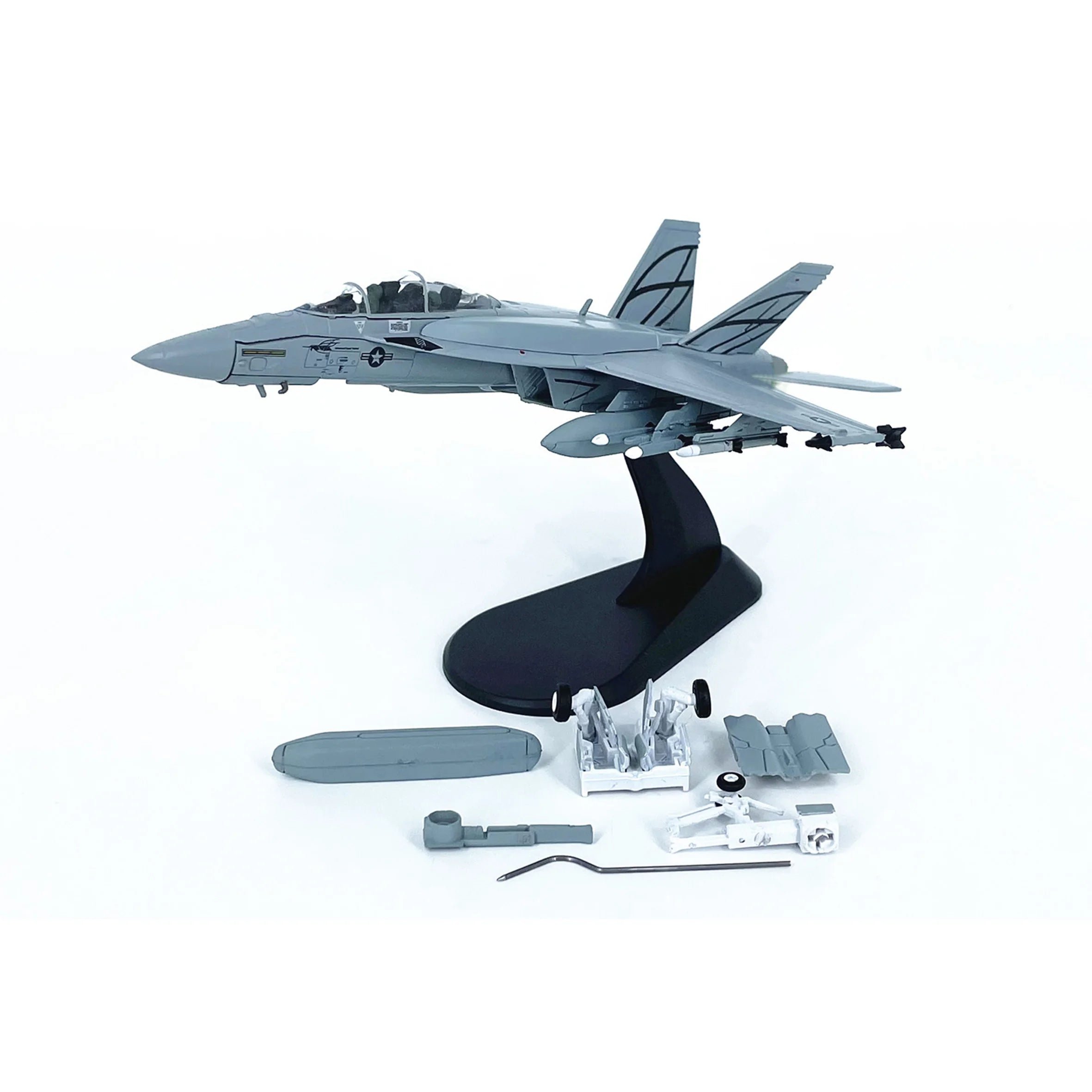 1: 100  F/A-18F fighter model Alloy finished aircraft model