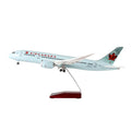 Toy Airplane Model B787 Canada Airline Aircraft 1/130 Scale 43cm Diecast Resin Model Kit With Lights Landing Gear Static Display