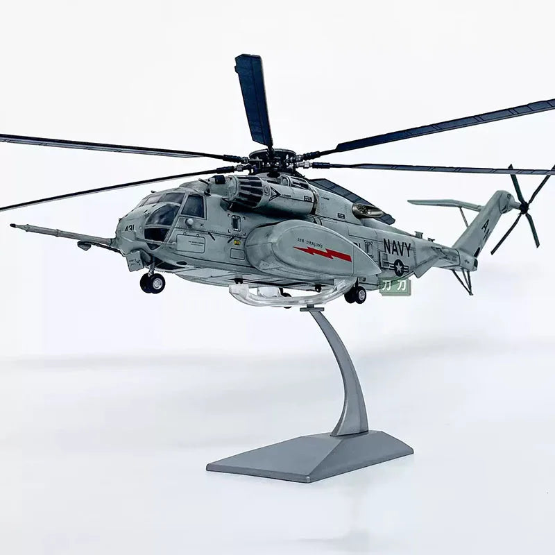 WLTK 1:72 MH-53E Helicopter Alloy Simulation Aircraft Model Collection Decorated Souvenir Gift Hobby & Toys
