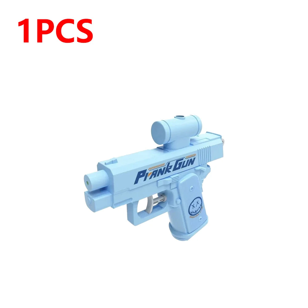 5-1PC Handheld Water Prank Gun Two-Way Spray Trick Reverse Water Gun Summer Outdoor Pool Watergun Toys Pistola de agua de broma