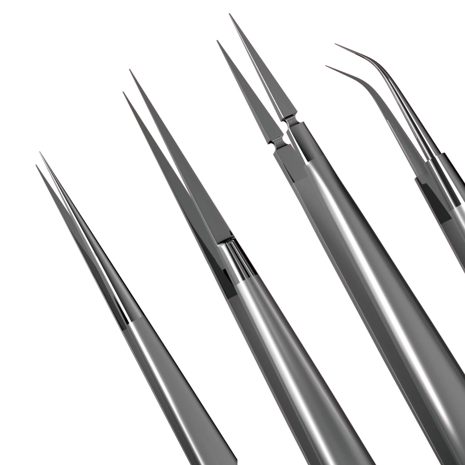 I2C 3D Electronics Extra Hard Alloy Tweezers Precision Forceps for SMD BGA SMT Mobile Phones Flying Line Repair Hand Tools Sets