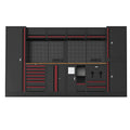 Multi-functional Work Table Drawer Combination Tool Cabinet Garage Workstation Modular Tool Box