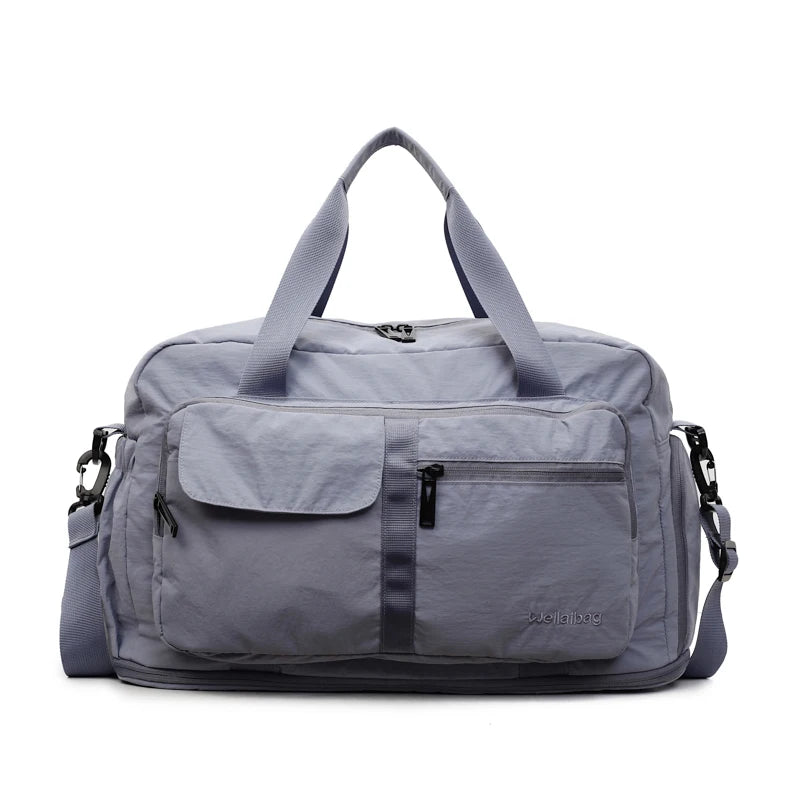Oxford Zipper Fashion Travel Duffels Large Capacity Simple Women's Bags 2025 Hot Sale Sewing Thread Portable Travel Bags