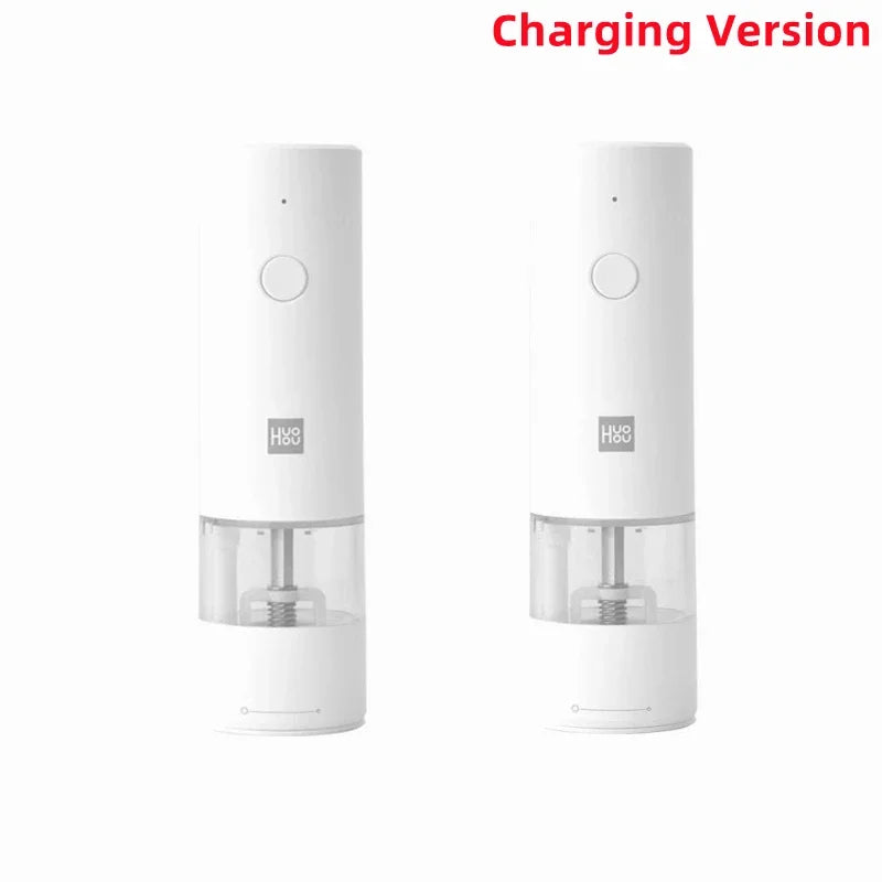 YouPin HUOHOU Electric Spice Mill Grinder Portable Kitchen Tool Grinding Cooking Pepper Seasonings Spices Grain Mill Salt Shaker