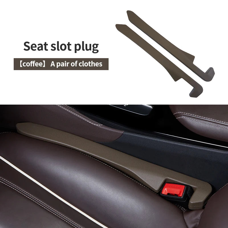 2Pcs Car Seat Gap Filler Leak-proof Filling Strip Side Seam Plug Strip Car Seat Gap Interior  Auto Decor Supplies