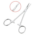 1pc Stainless Steel Pet Dog Cat Ear Hair Tweezers Curved Tip Cleaning Clamp Animal Hair Trimming Tool Hand Tools 12.5/16/18cm