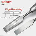 NEW Japan KAKURI High Quality High Carbon Vanadium Steel 60HRC Chisel for Carpenter Wood Working Carving Tools Set