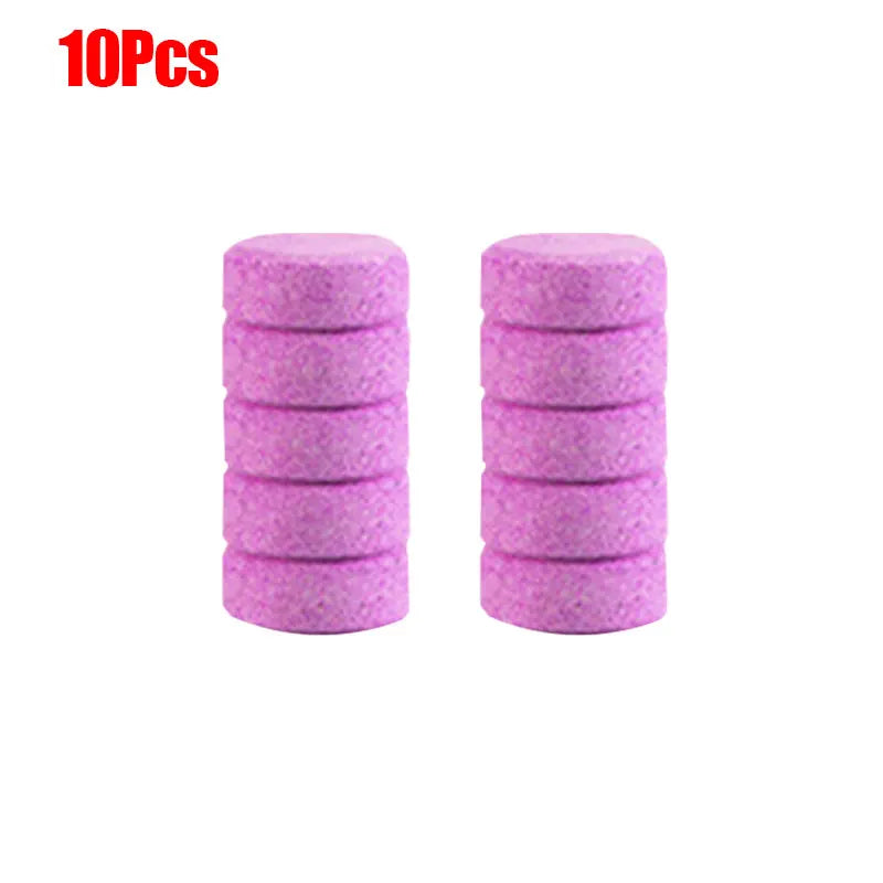 10/20/30/40/50Pcs Car Windshield Cleaner Effervescent Tablets Oil Film Remover Glass Solid Cleaning Agent Wiper Car Acessories